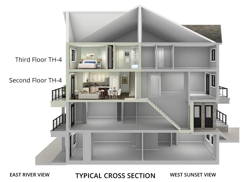 Floorplan TH-4 [CORNER]